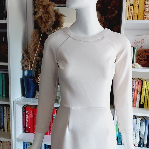 RACHEL Rachel Roy Long Sleeve Cut Out Back Sequined Dress P415 - Picture 3 of 12